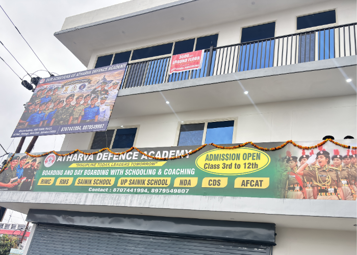 Well-Equipped Library - Atharva Defence Academy